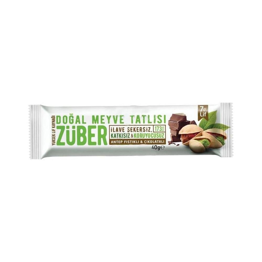 ZUBER YER FISTIKLI&CIKOLATALI BAR 40 GR