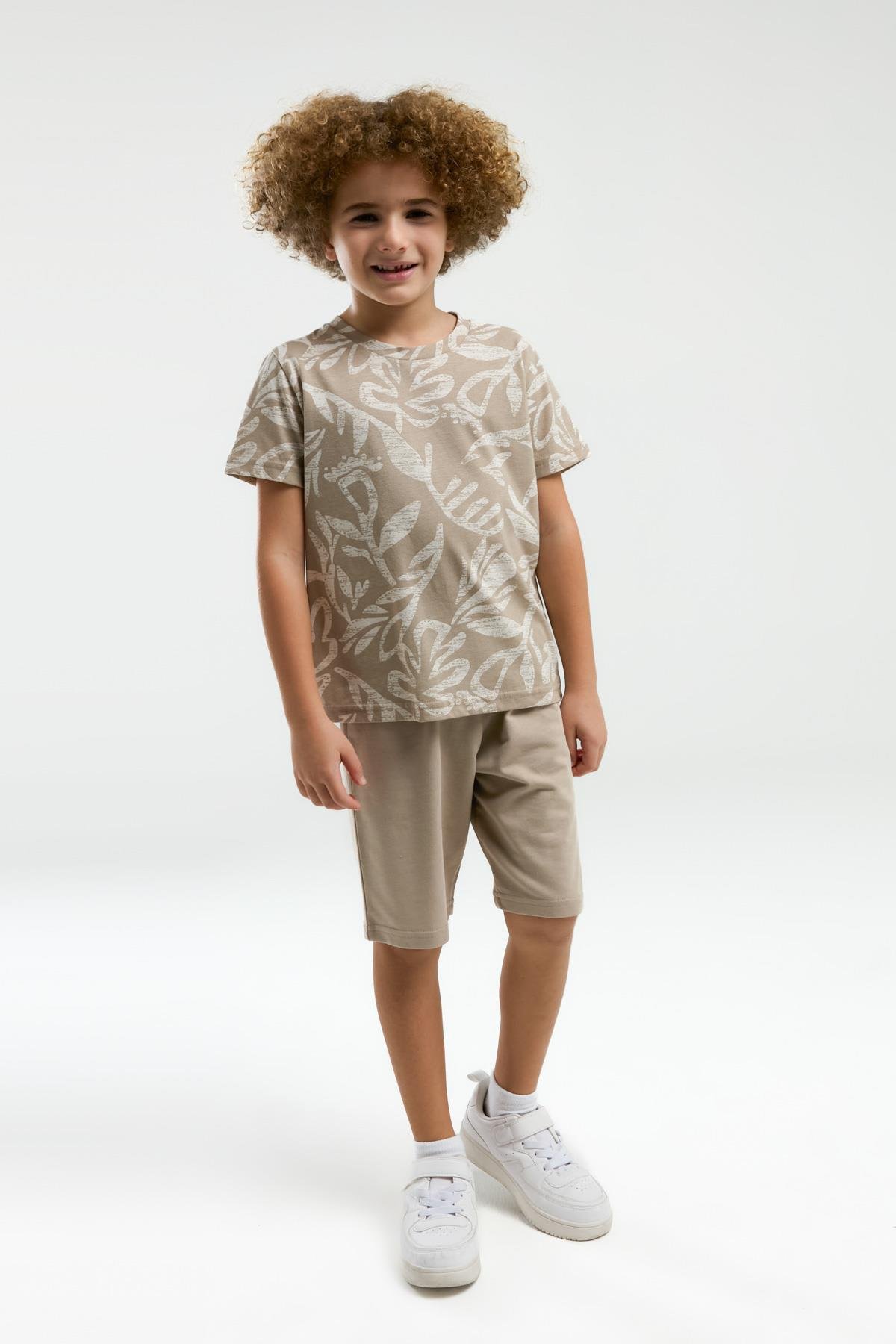 Arnetta AR3300-2 Erkek Çocuk Kısa Kollu Şortlu Pijama Takım