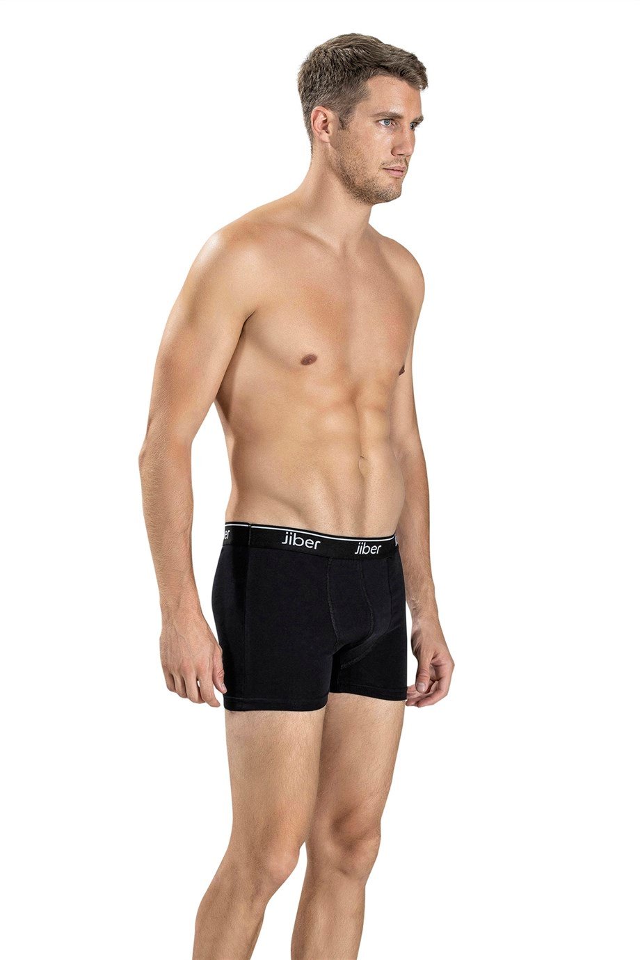 Jiber (Siyah) Erkek Streç Likralı Boxer 156