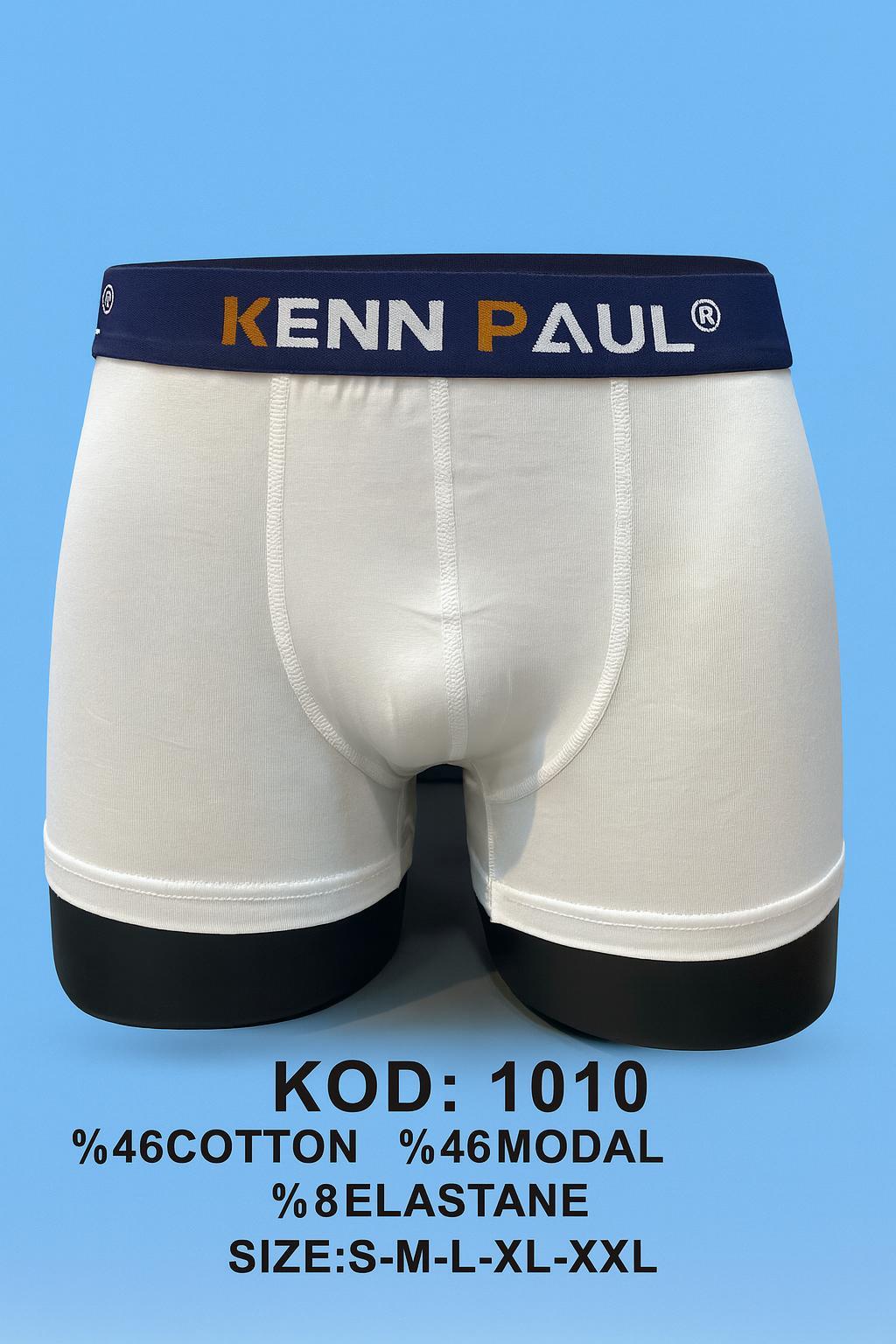 Kenn Paul Erkek Düz Boxer