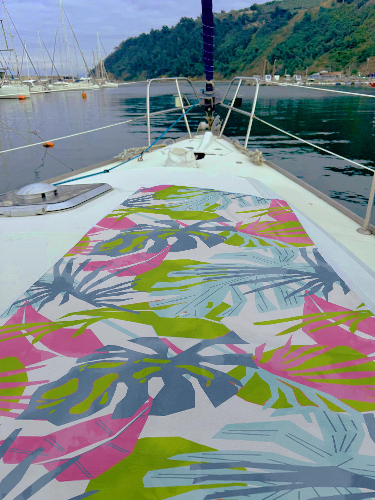 Miami Beach 092 Kadın Desenli Plaj Havlusu