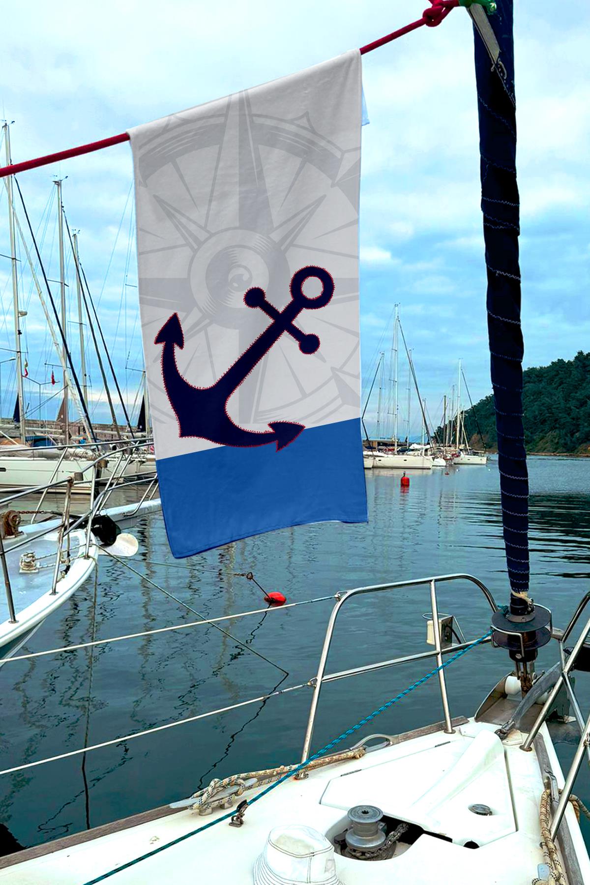 Miami Beach 105 Kadın Desenli Plaj Havlusu