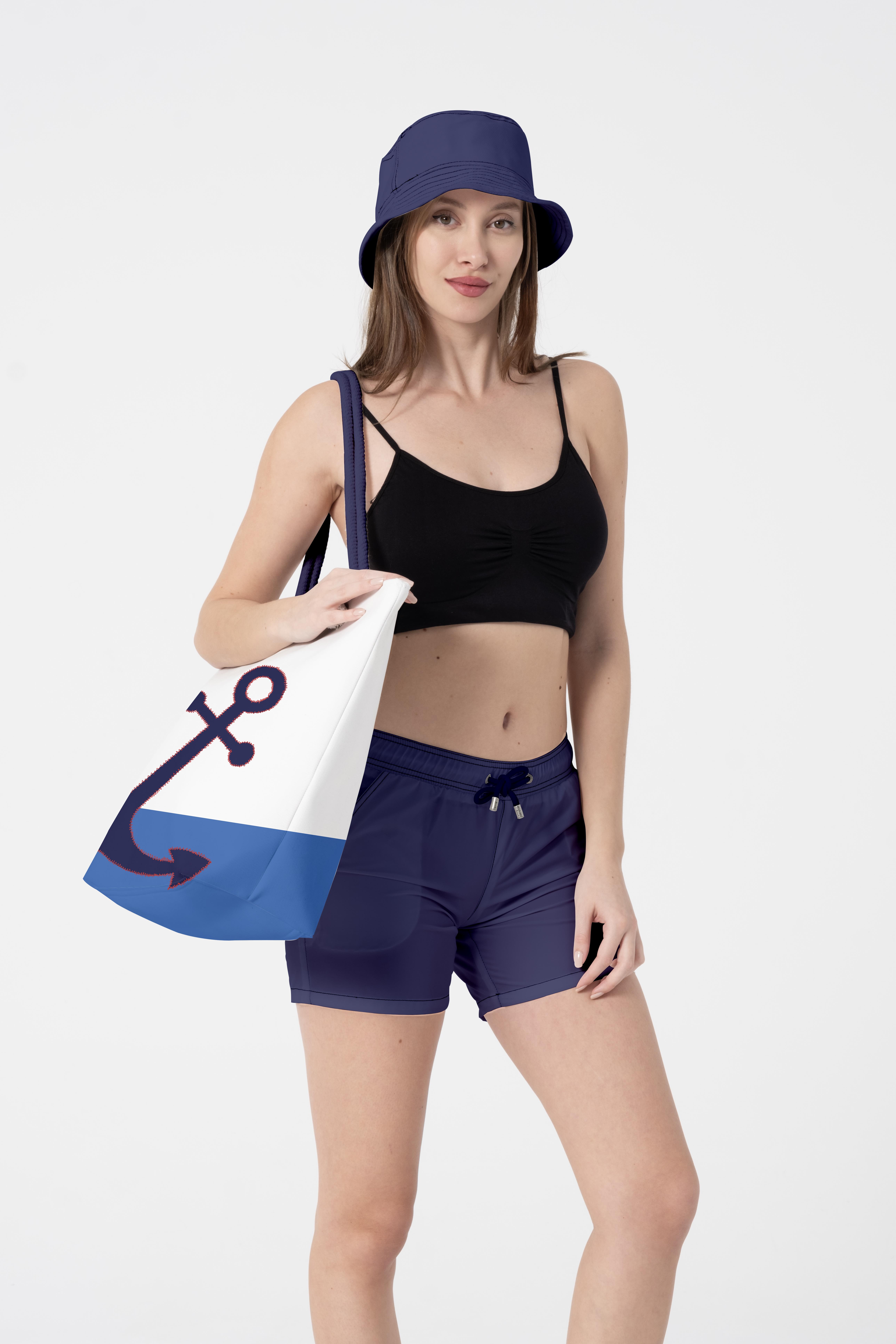 Miami Beach 5084 Kadın Desenli Plaj Çantası