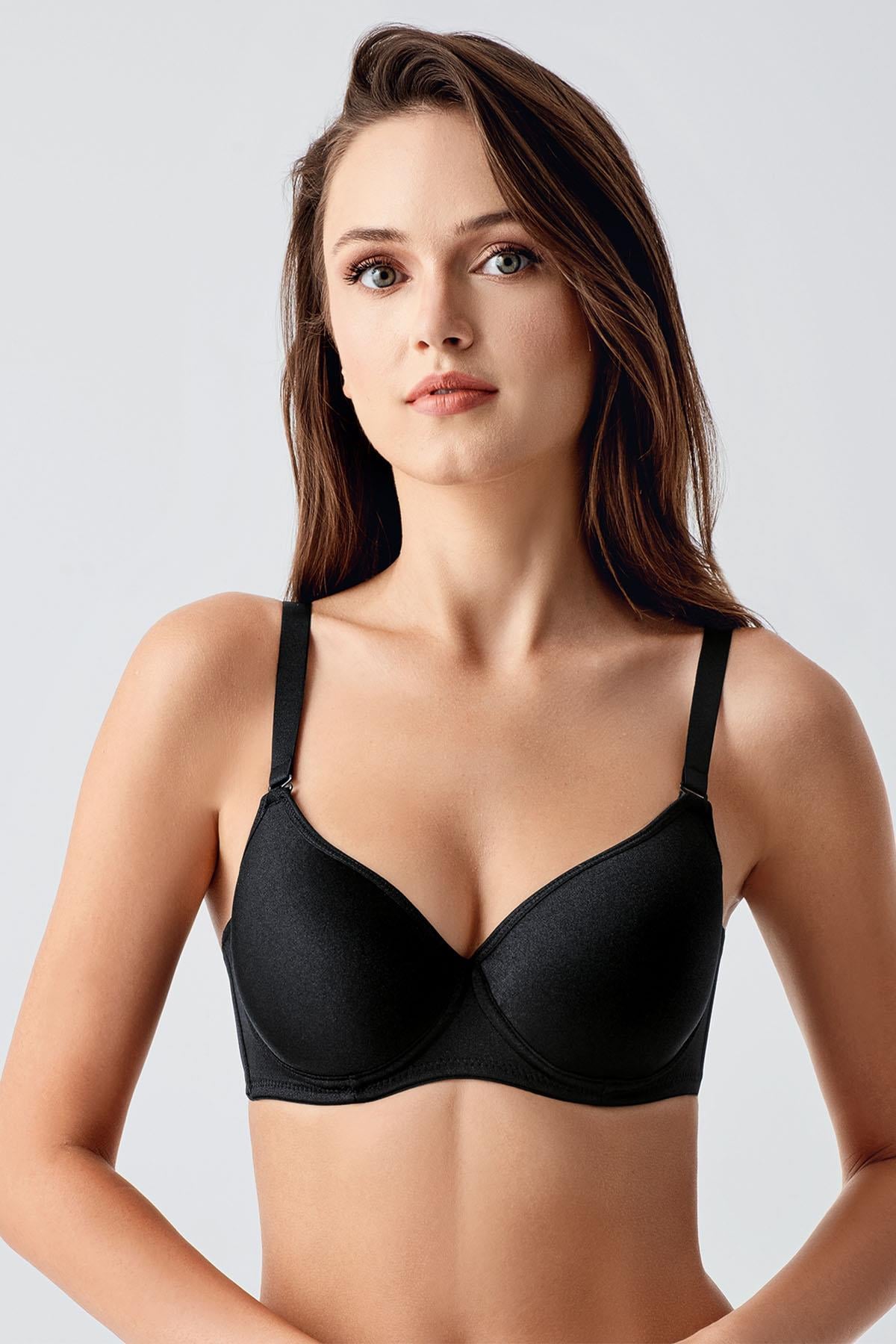 New Bra Mercan Desteksiz Sütyen