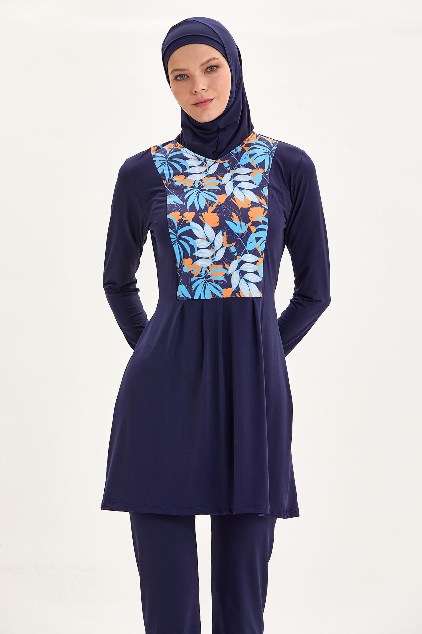 Rıvamare 0712-23 Kadın Tam Kapalı Tesettür Mayo