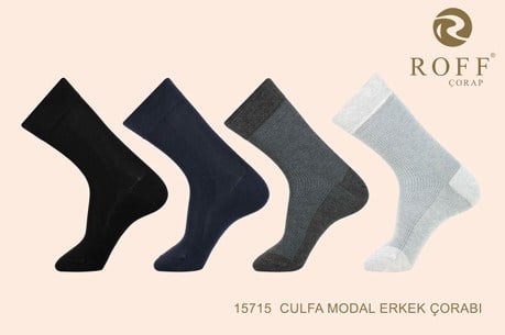 Roff 15715 Erkek Modal Soket Çorap