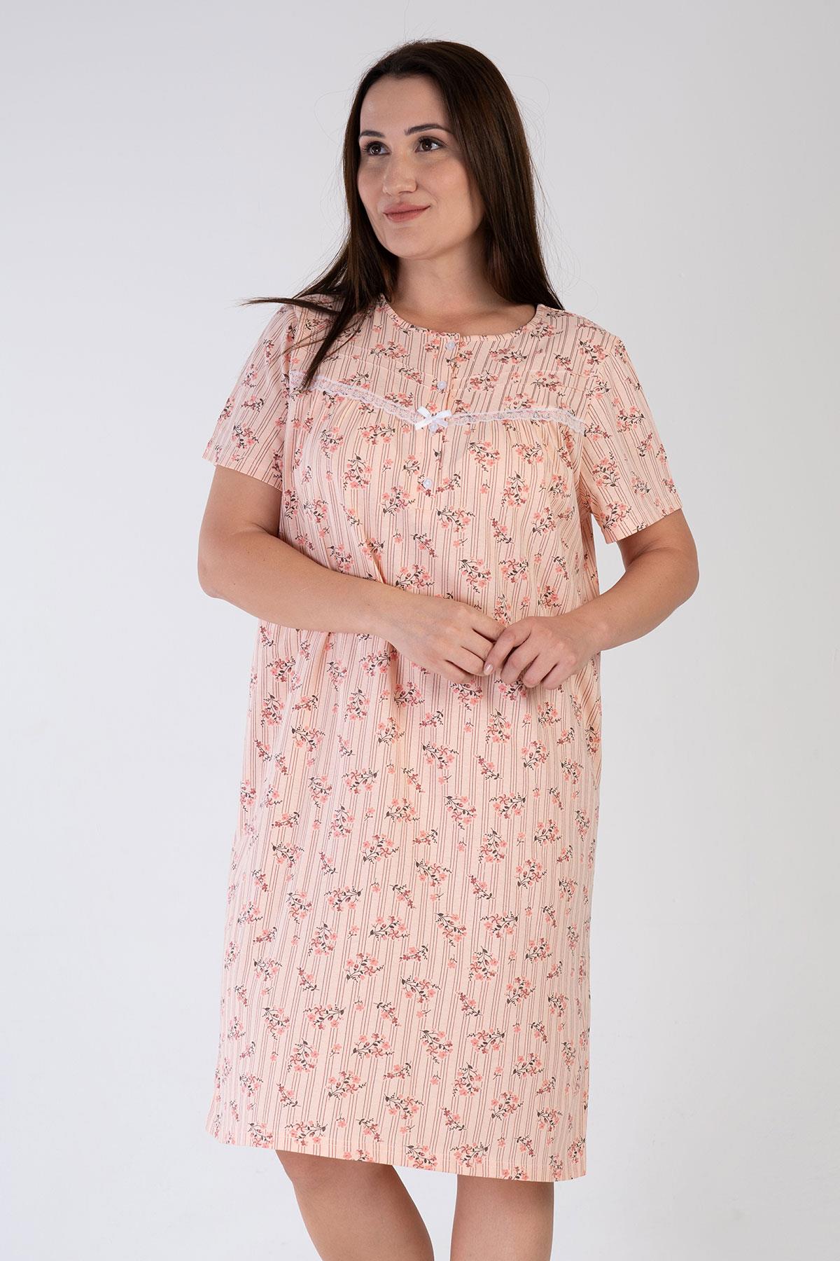 Vienetta 1613880940 Kadın Kısa Kollu B.B. Gecelik