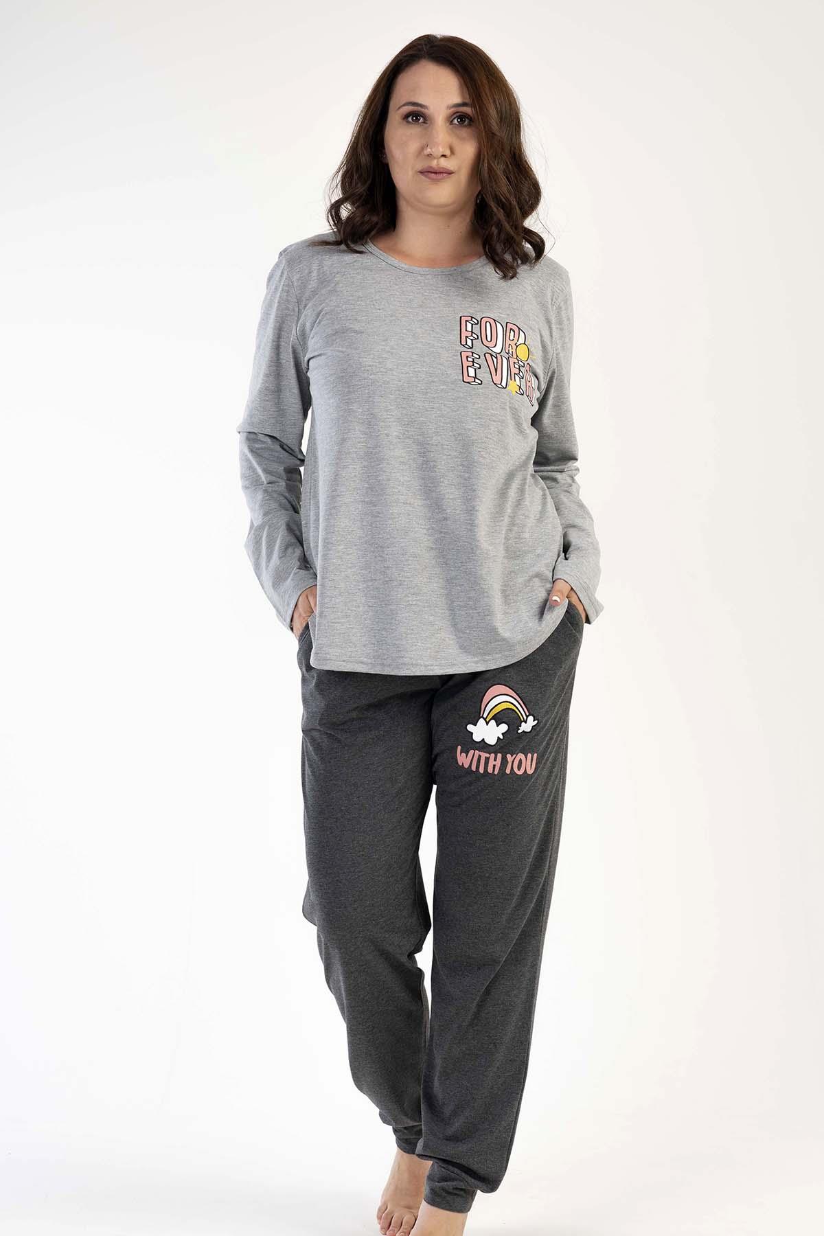 Vienetta 3032790000 Kadın Uzun Kollu B.B.Pijama Takımı