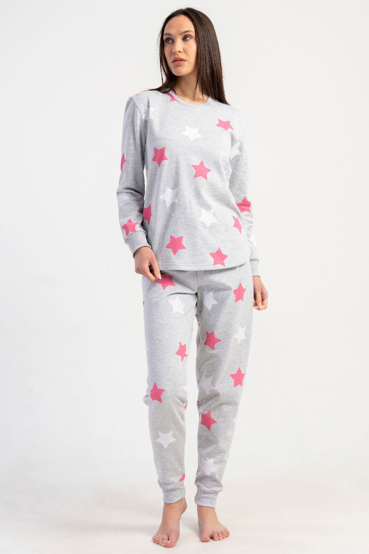 Vienetta 5010450233 Kadın B.B.Uzun Kol Pijama Takımı