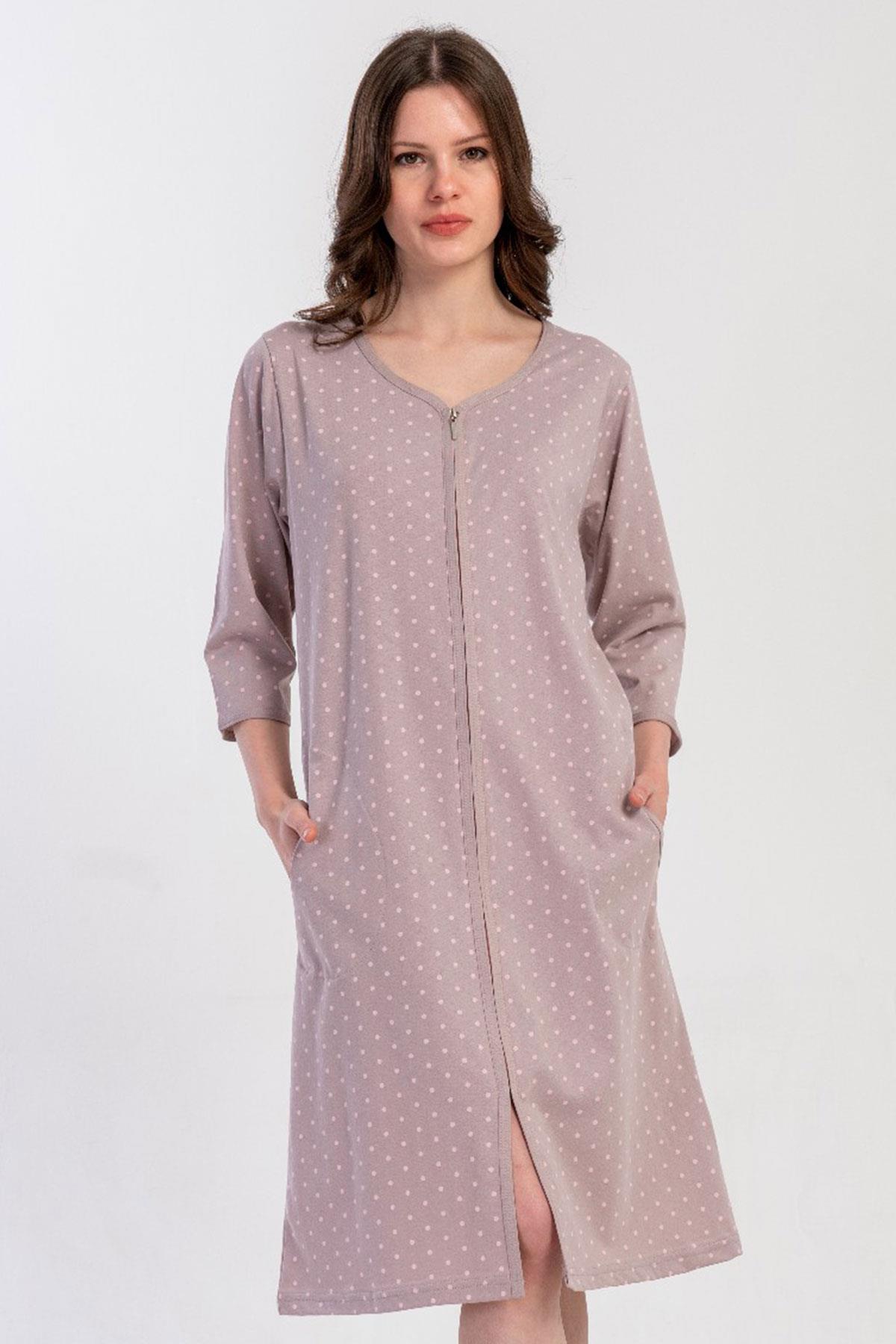 Vienetta 5030221405 Kadın 3/4 Kol Ev Elbisesi