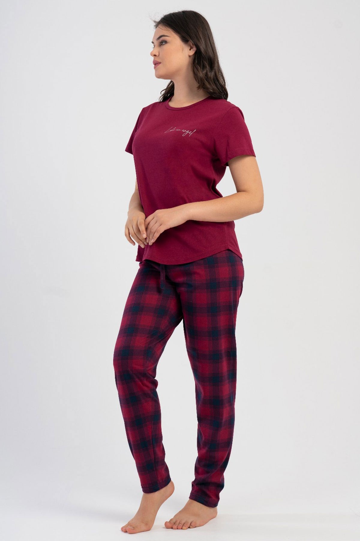 Vienetta 5031392334 Kadın Kısa Kollu B.B. Pijama Takımı