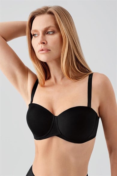 New Bra 347057 Desteksiz Basic Straplez Sütyen