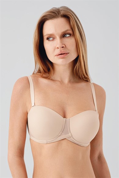 New Bra 347057 Desteksiz Basic Straplez Sütyen