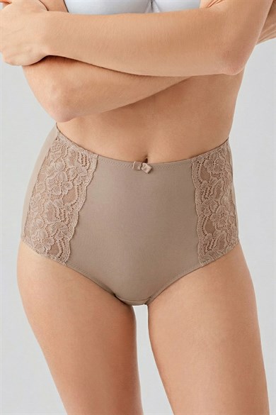 New Bra 369305 Kadın Yüksek Bel Korseli Külot