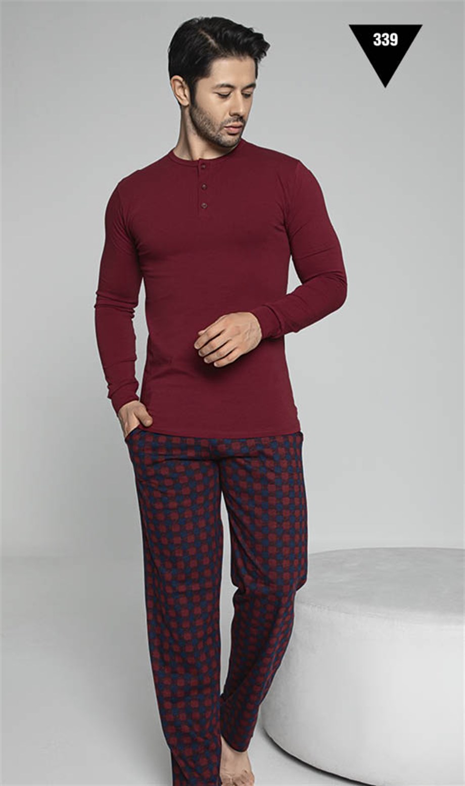 Akare 339 Erkek Uzun Kollu Pijama Takımı