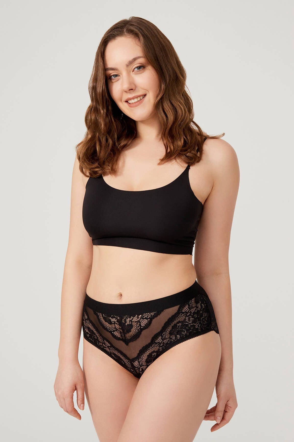 Cottonhıll 6053 Kadın Dantelli Bato Külot