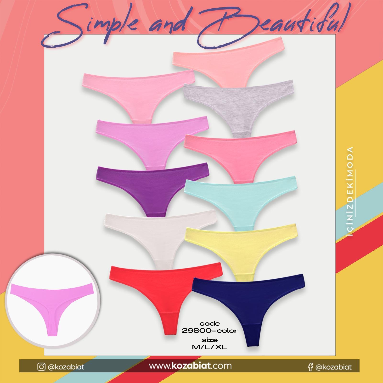 Dominant 29800 Kadın Klasik Tanga Külot