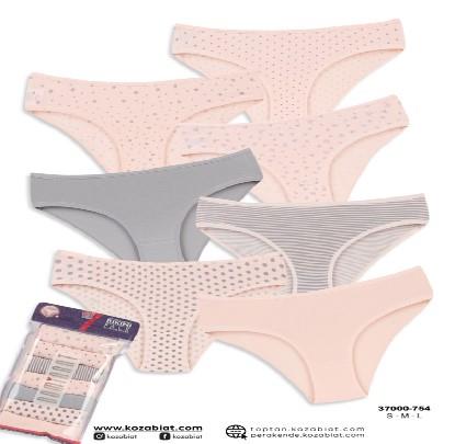 Dominant 37000 Kadın Desenli 7 li Külot