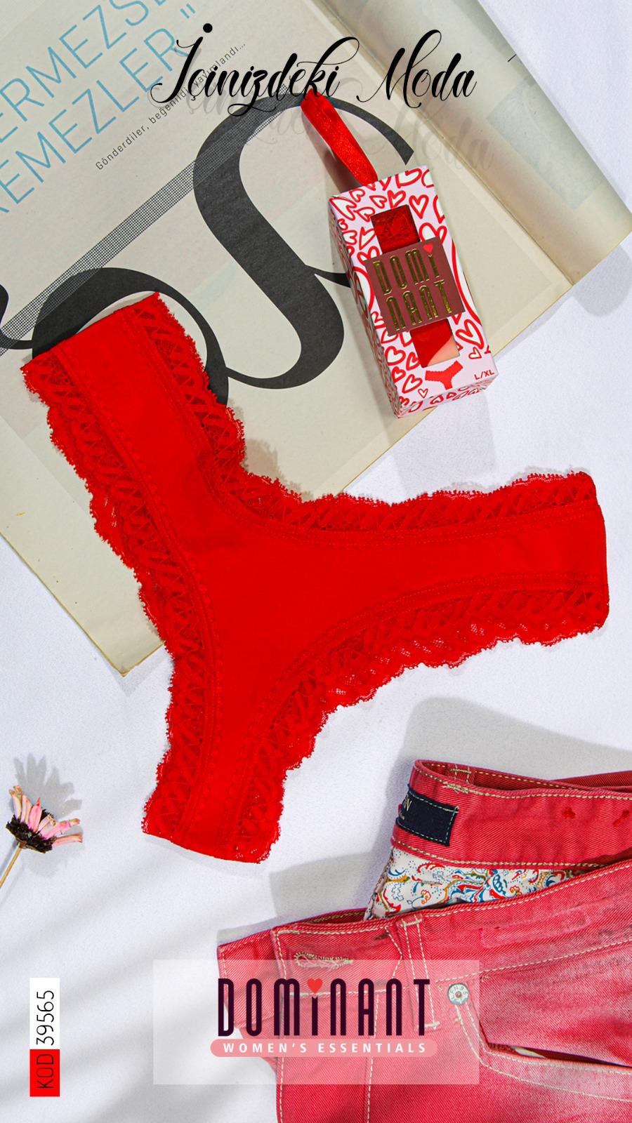 Dominant 39565 Kadın Brazilian Külot(Yılbaşı Özel Kutulu)
