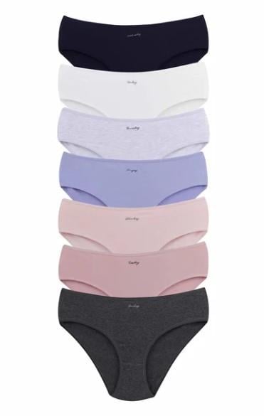 Dominant Kadın B.B. Desenli 7 li Külot