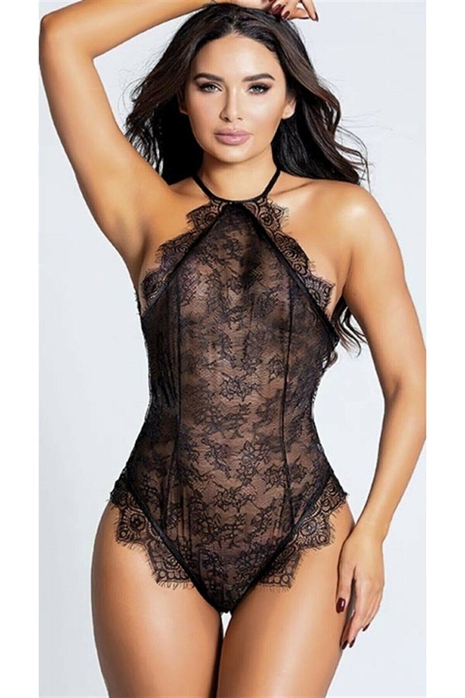 For Dreams Fantazi Siyah Babydoll 8259 
