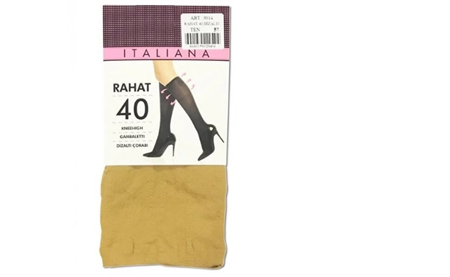 İtaliana 3014 Rahat 40 Dizaltı Çorap