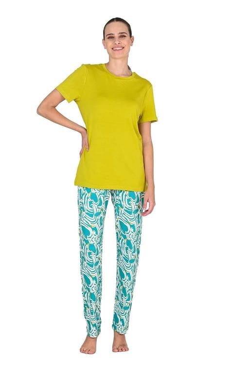 Jiber 10209 Kadın Kısa Kol Pijama Takımı