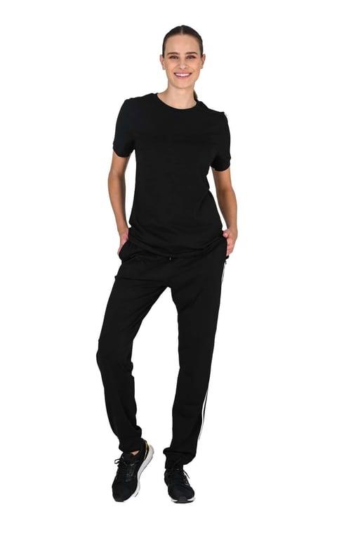 Jiber 10221 Kadın Kısa Kol Şeritli Pijama Takımı