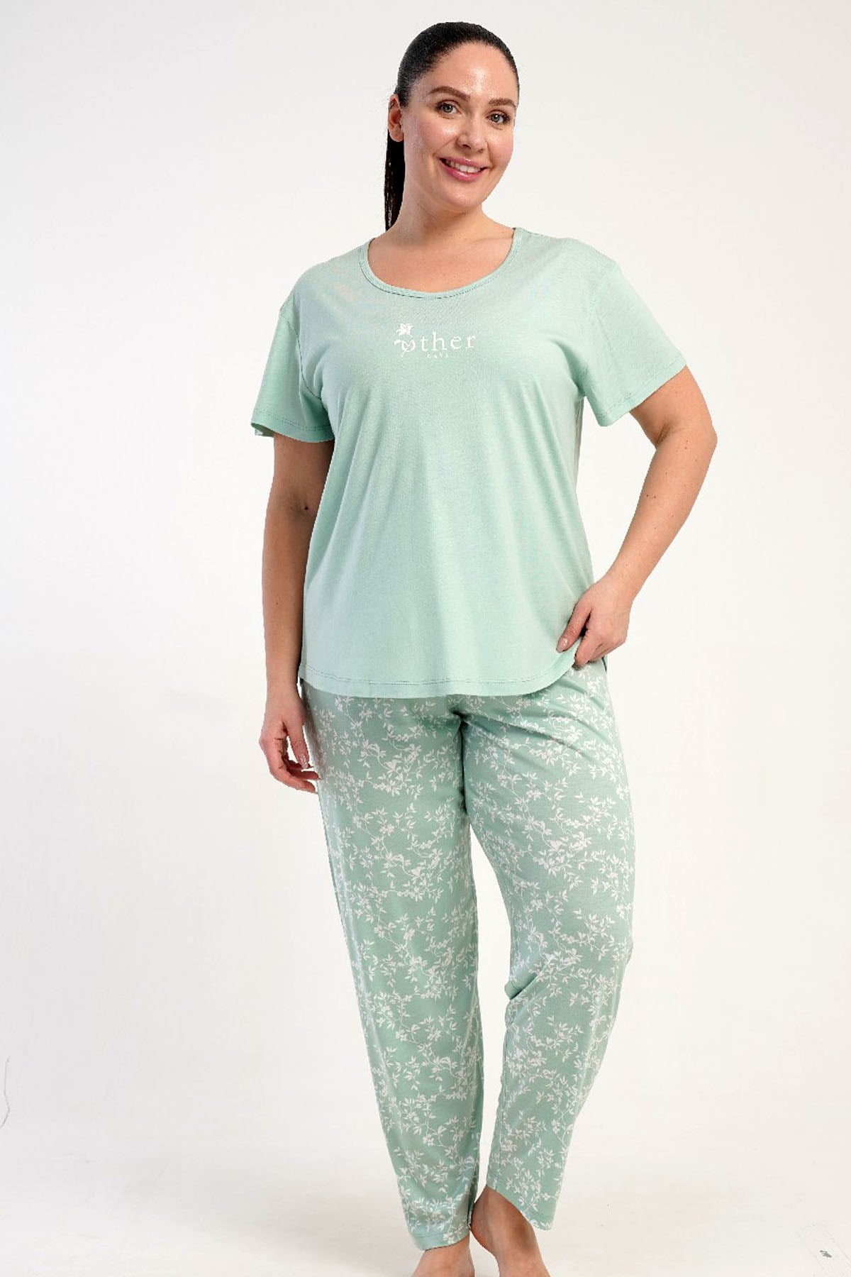 Kezokino 5122542748 Kadın B.B.Kısa Kol Pijama Takımı