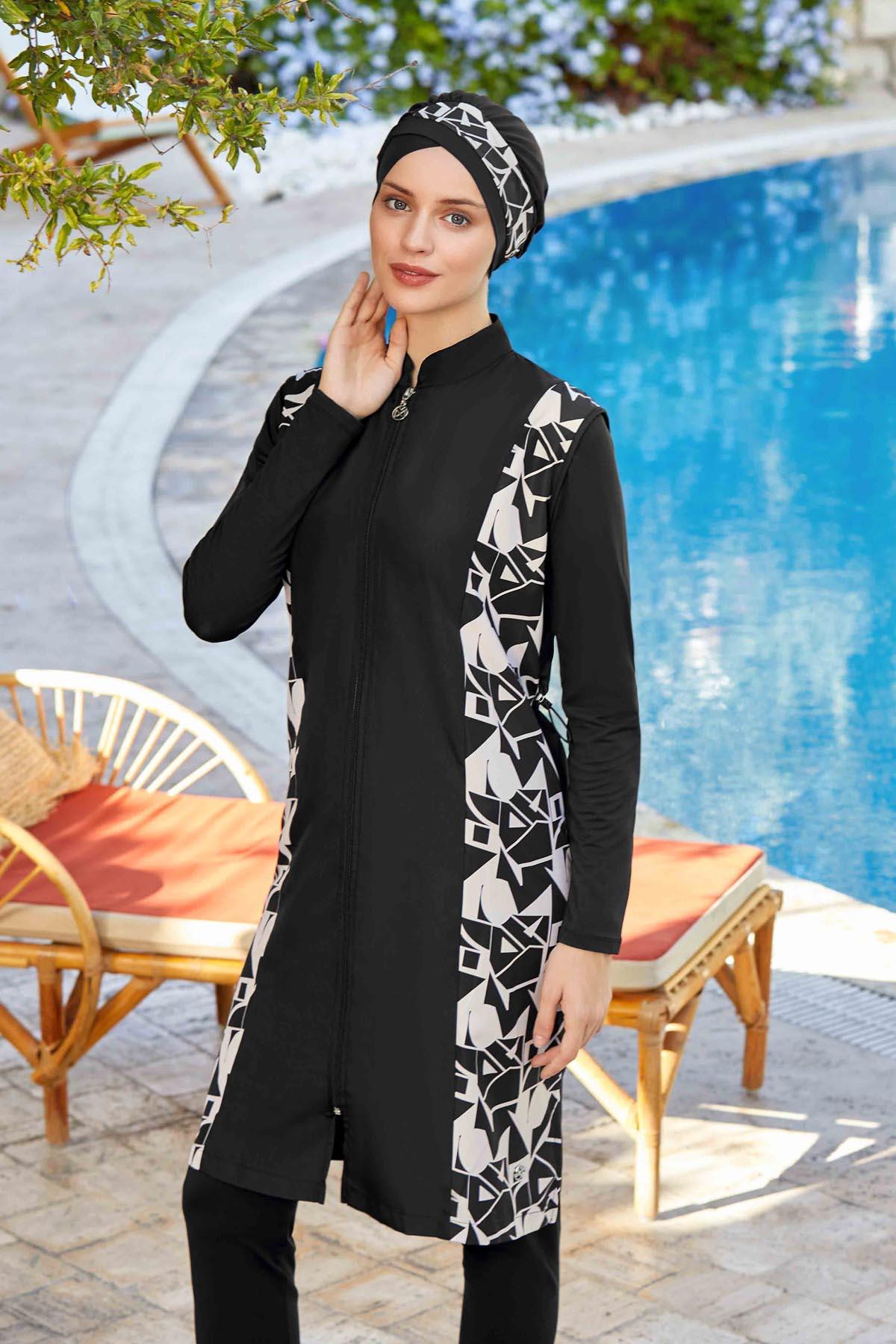 Maresiva 8240 Kadın Tam Kapalı Testtür Mayo