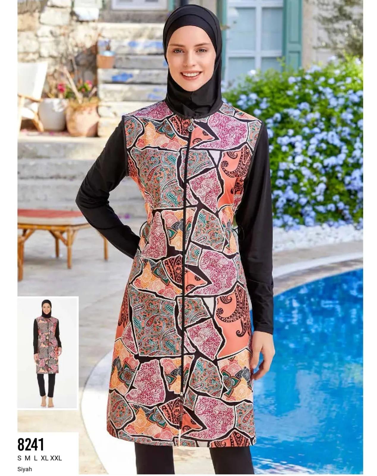 Maresiva 8241 Kadın Tam Kapalı Testtür Mayo