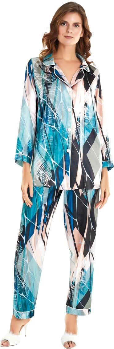 Moongirl 729 Kadın Üçlü Pijama Takım