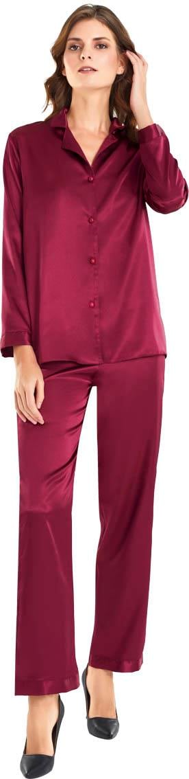 Moongirl 775 Kadın Saten Pijama Takım