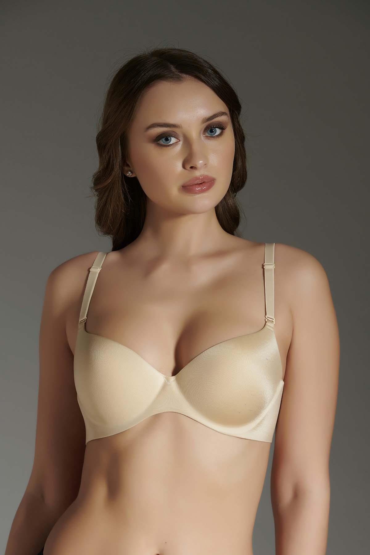 New Bra 336040 Desteksiz Lazer Kesim Sütyen
