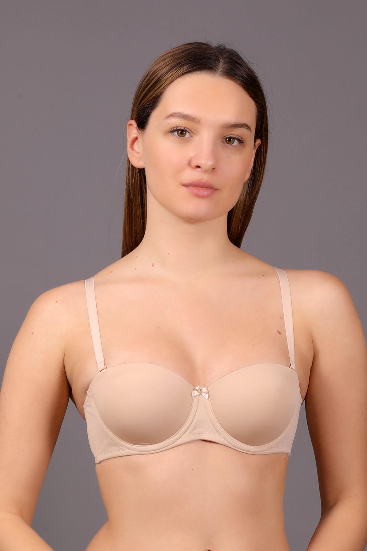 New Bra 337050 Desteksiz Straplez Sütyen