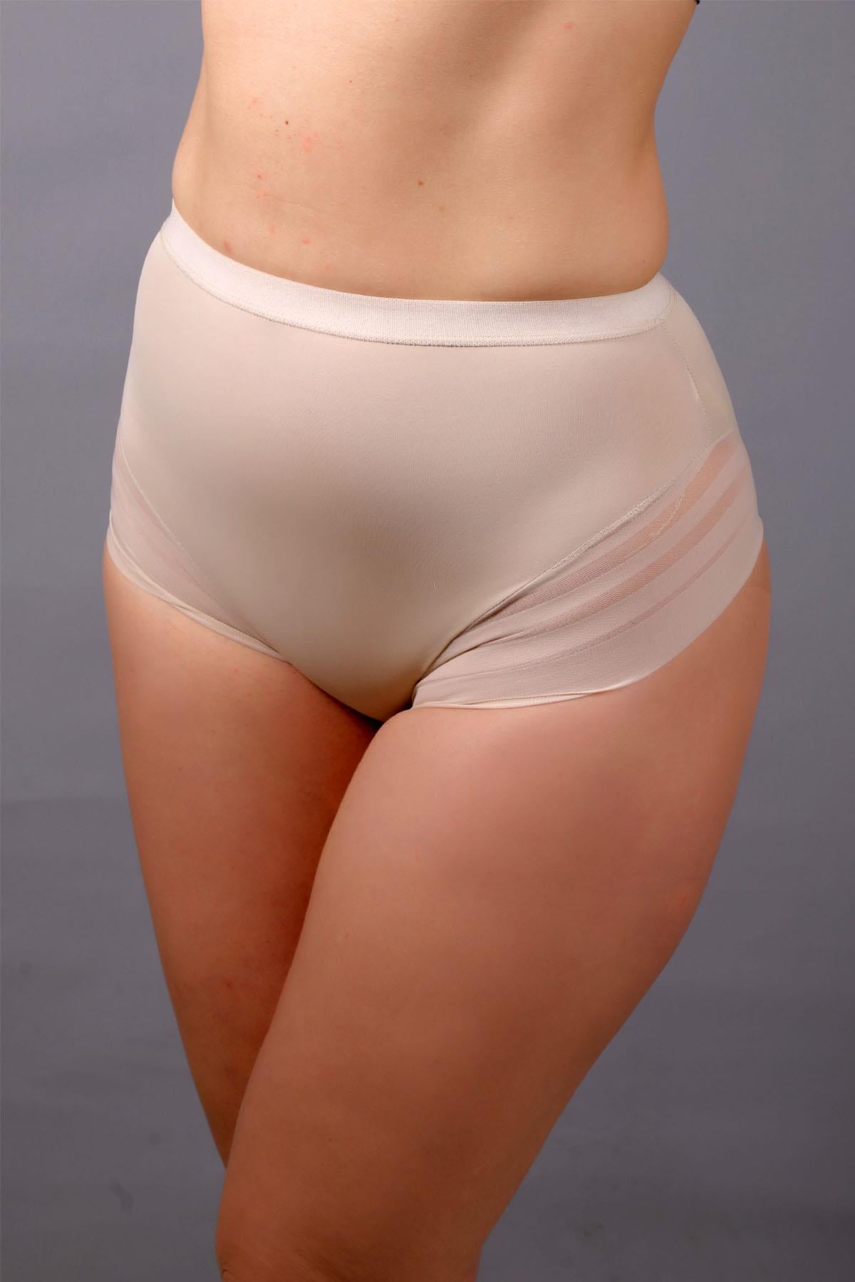 New Bra 369301 Kadın Yüksek Bel Korseli Külot