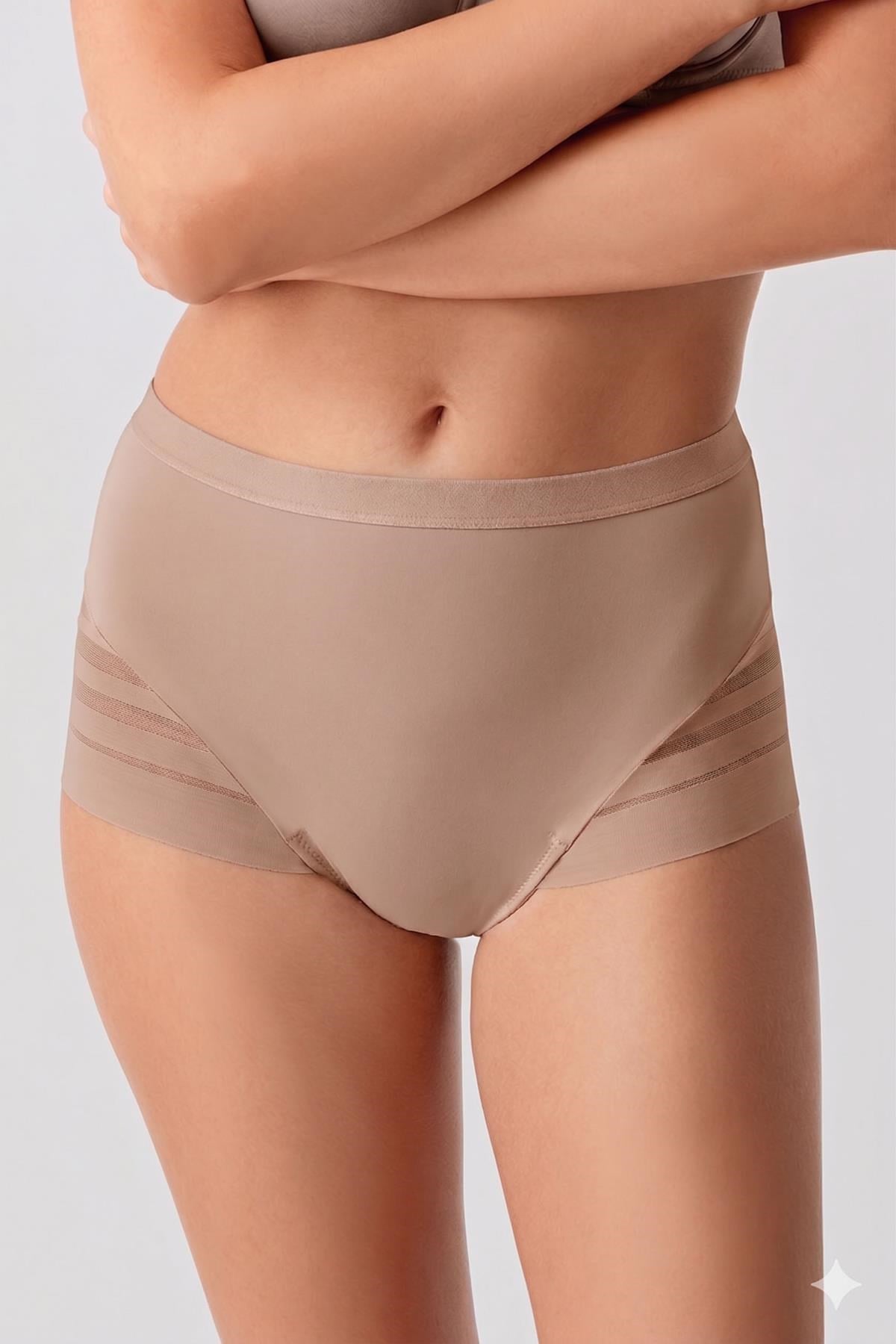 New Bra Kadın Yüksek Bel Korseli Külot (369301) 