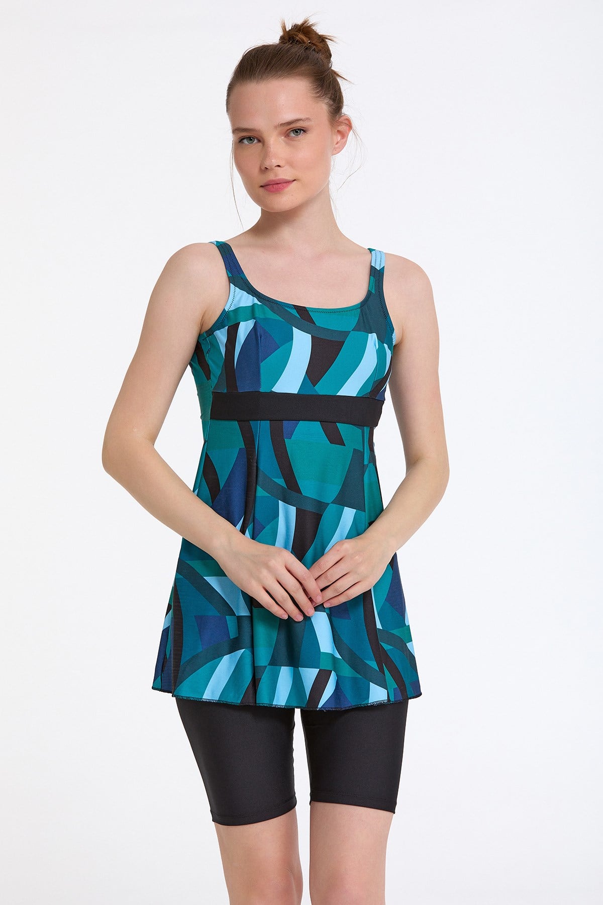 Rıvamare 0551-326 Kadın Taytlı Tankini