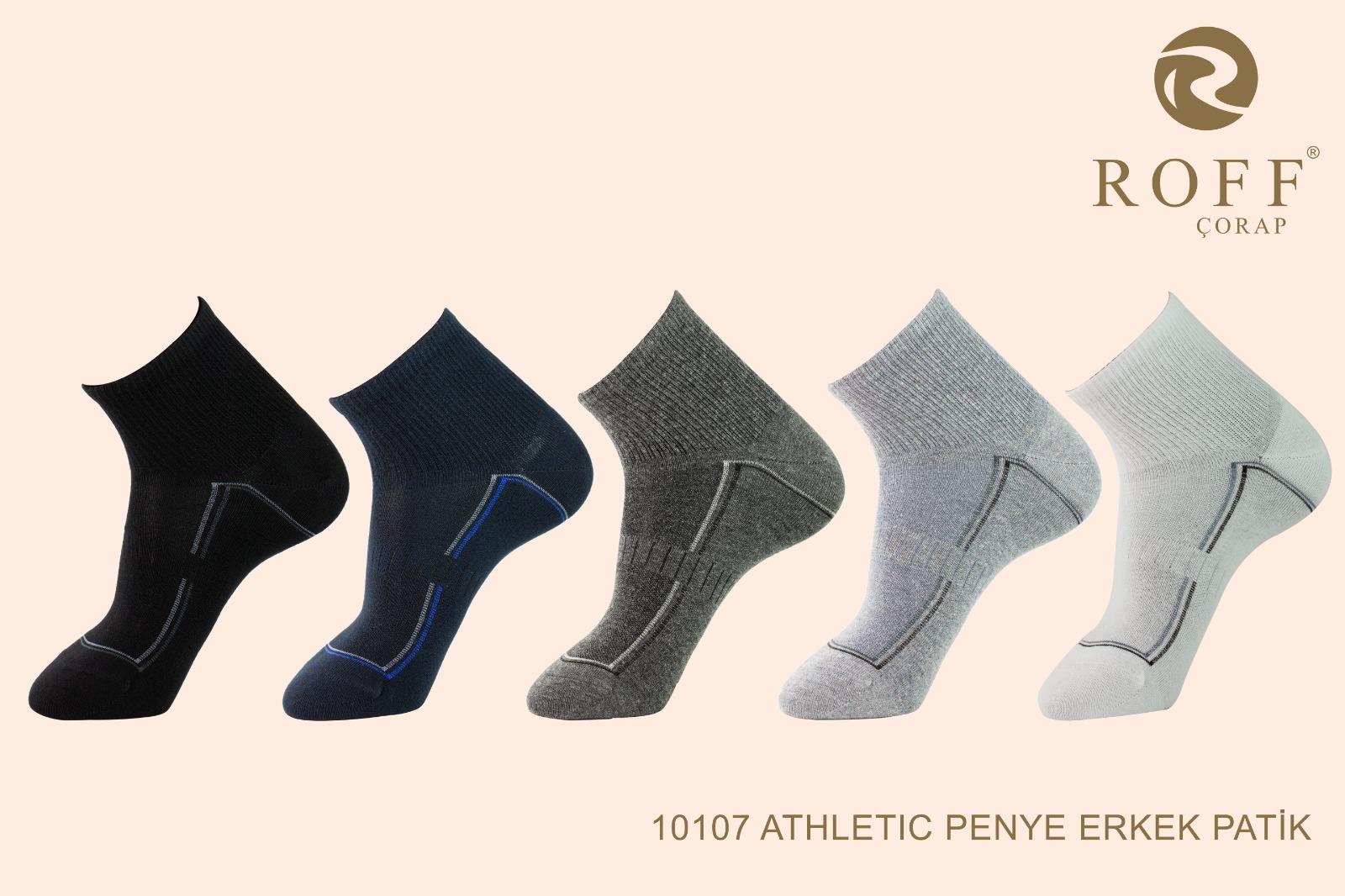 Roff 10107 Erkek Penye Patik Çorap