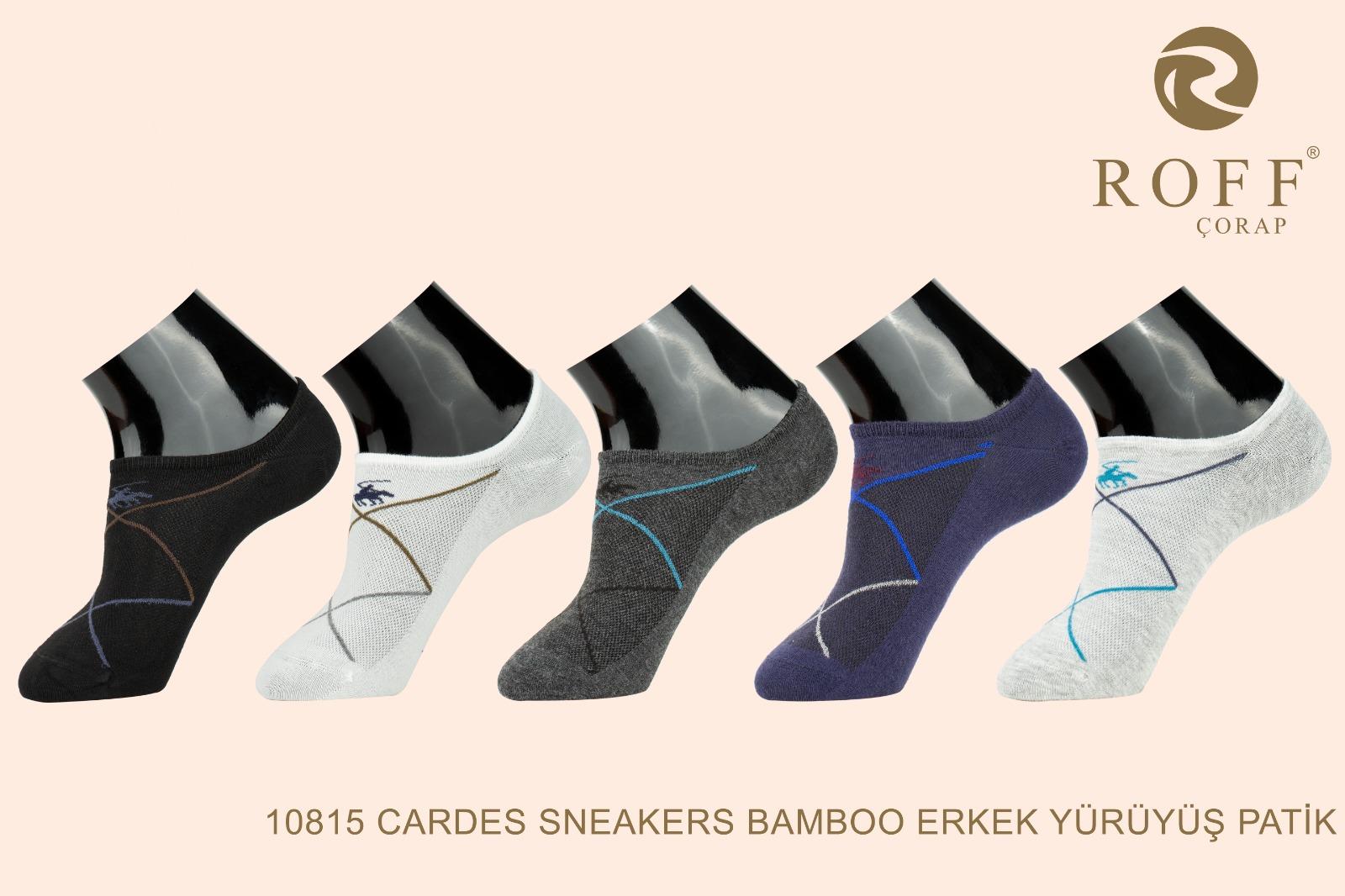 Roff 10815 Erkek Bambu Patik Çorap