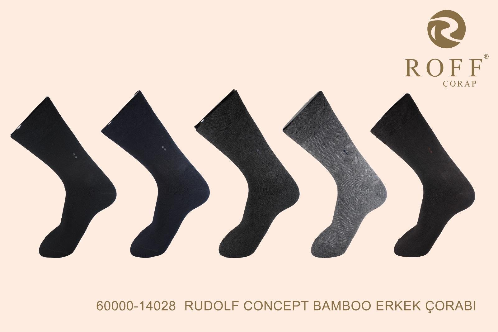 Roff 14028 Erkek Rudolf Concept Bambu Soket Çorap