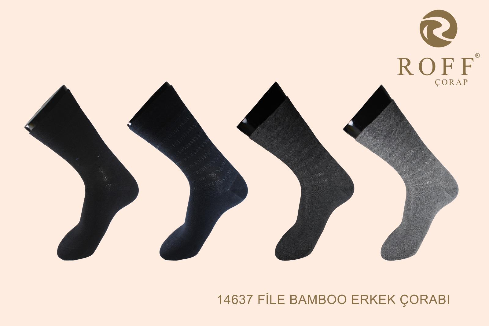 Roff 14637 Erkek Bambu Soket Çorap