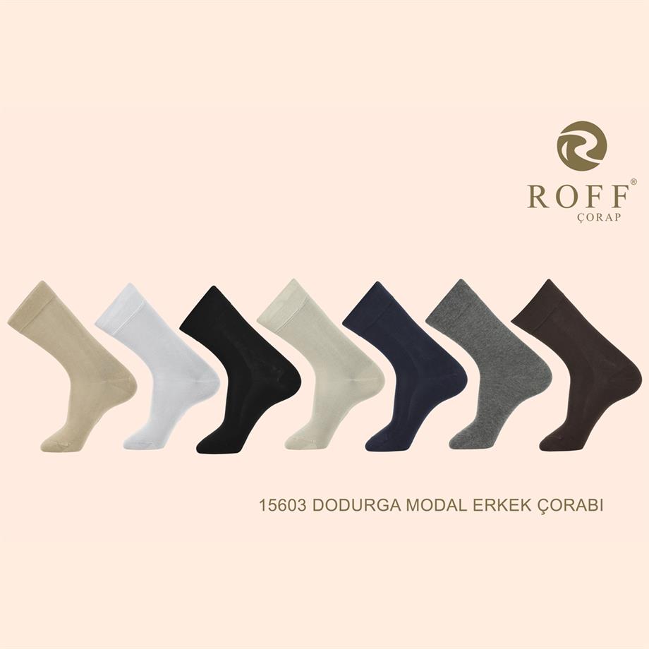 Roff 15603 Erkek Dodurga Modal Çorap