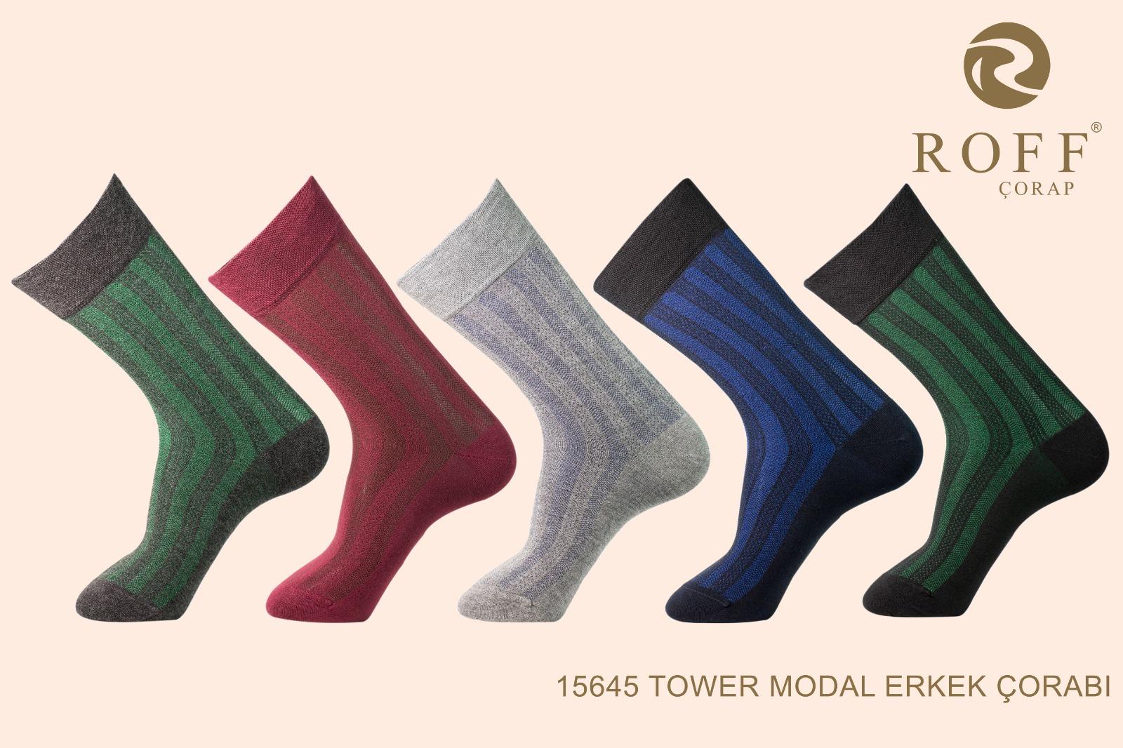 Roff 15645 Erkek Modal Çorap