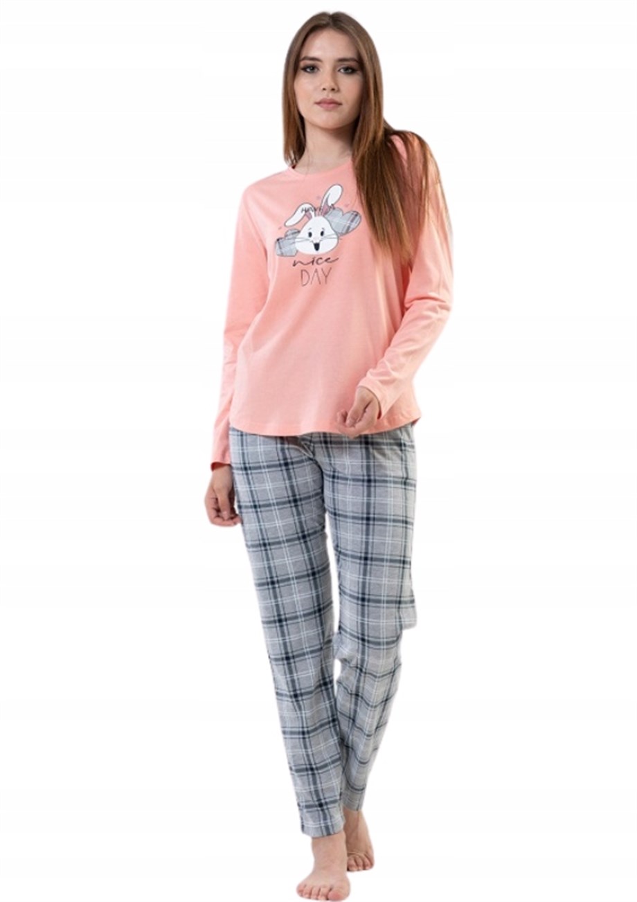 Vienetta 2031350256  Kadın Uzun Kollu Pijama Takımı