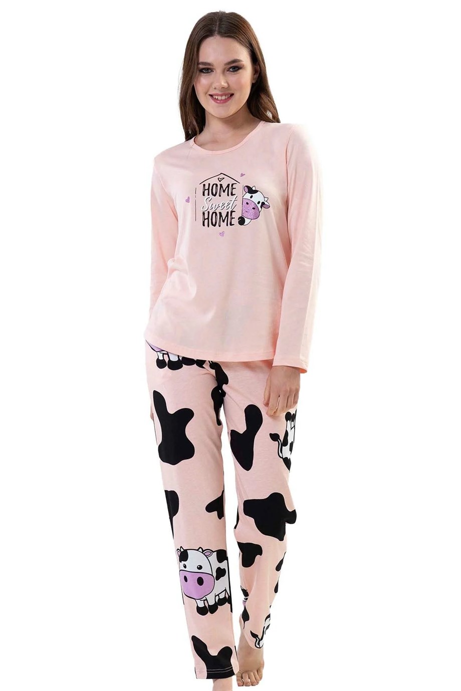 Vienetta 2040433334  Kadın Uzun Kollu Pijama Takımı