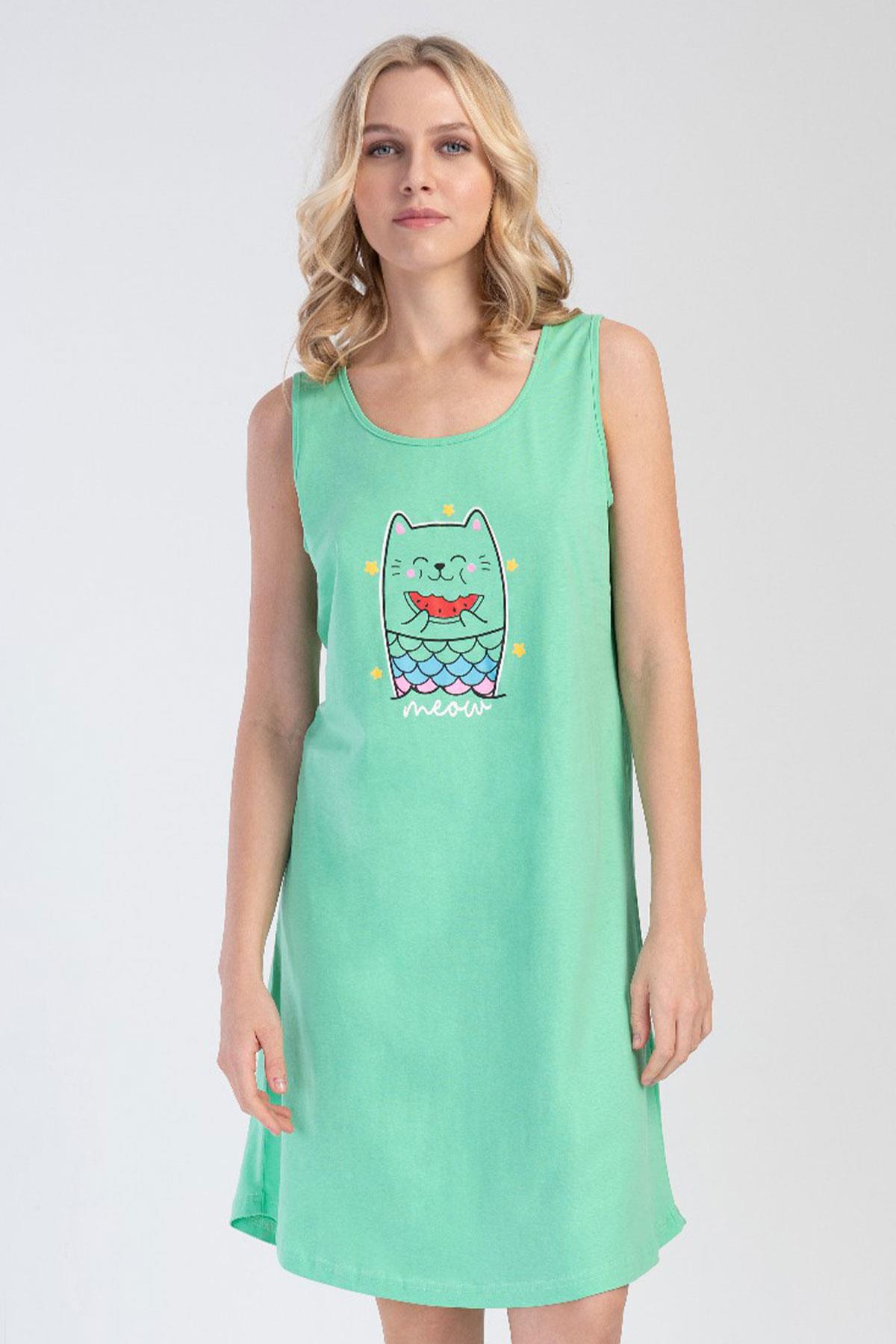 Vienetta 3120860000 Kadın Kalın Askılı Ev Elbisesi