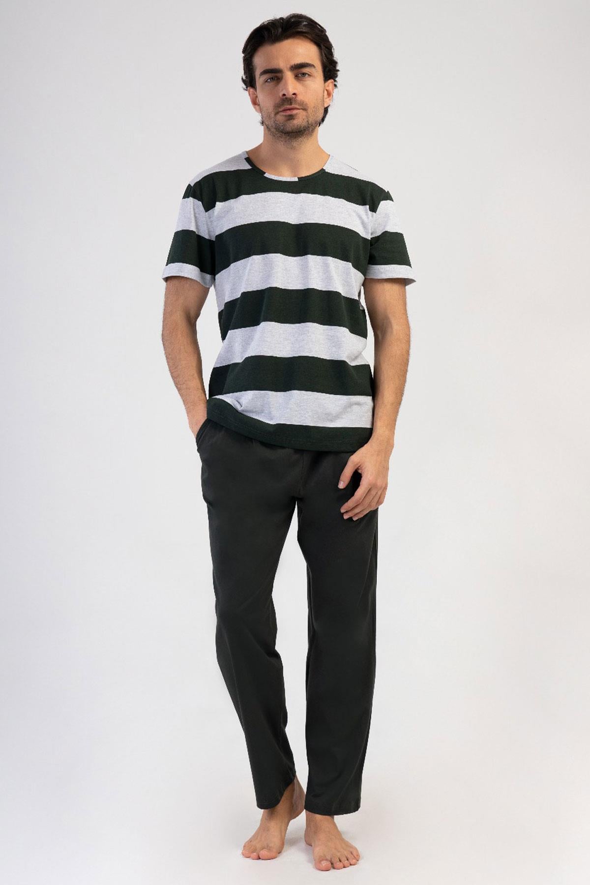 Vienetta 4080741900 Erkek Kısa Kollu Pijama Takımı