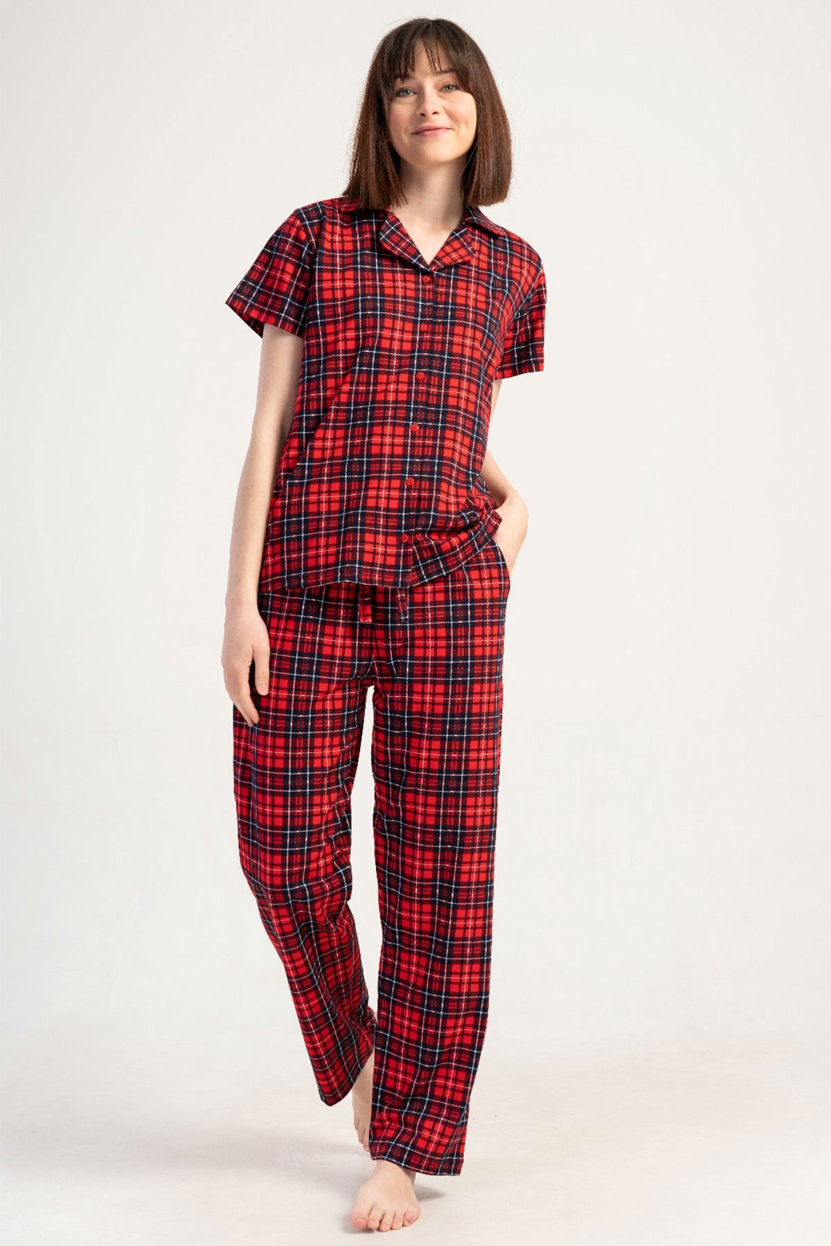 Vienetta 5010323029 Kadın Kısa Kollu Pijama Takımı