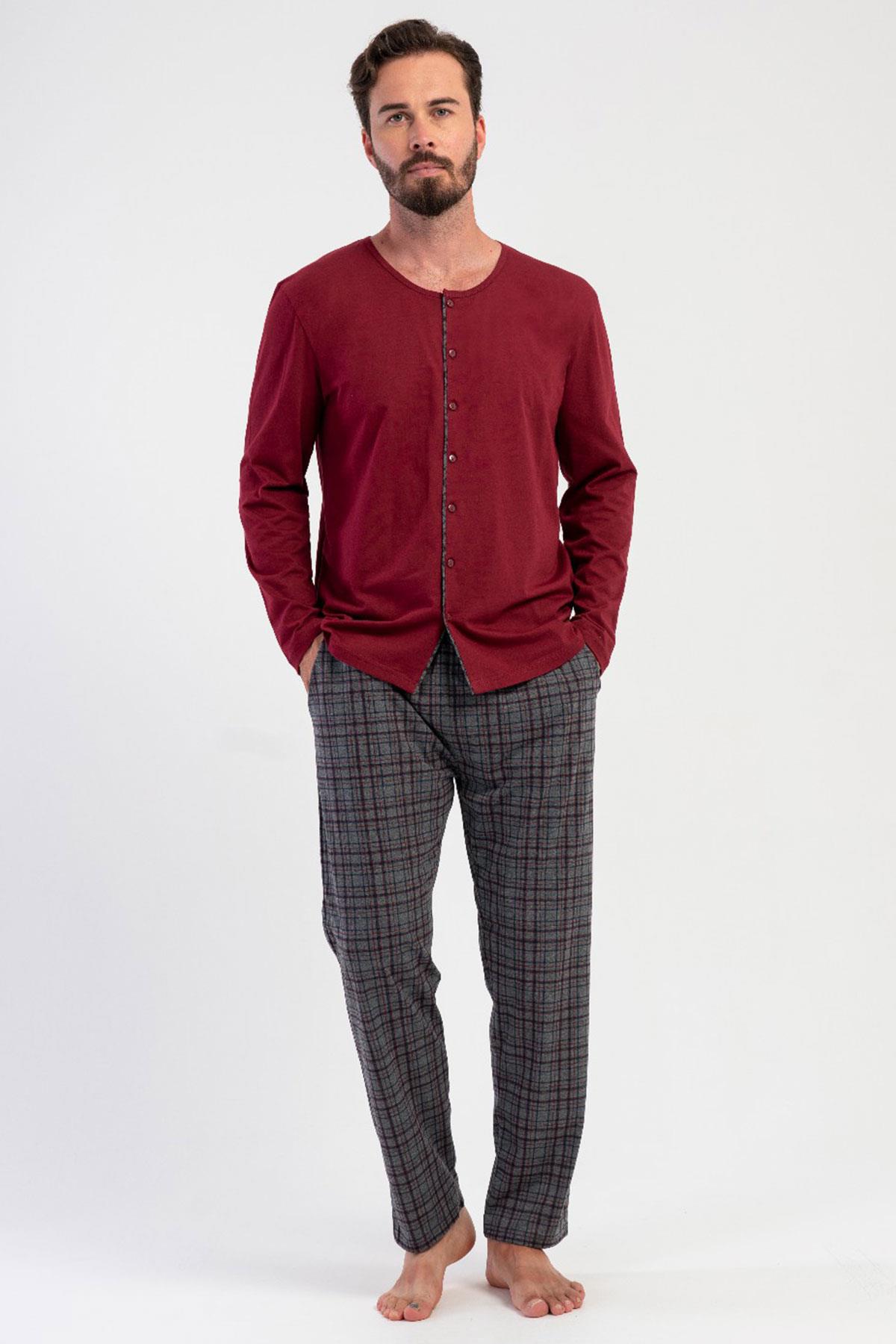 Vienetta 503105 Erkek Uzun Kollu B.B.Pijama Takımı